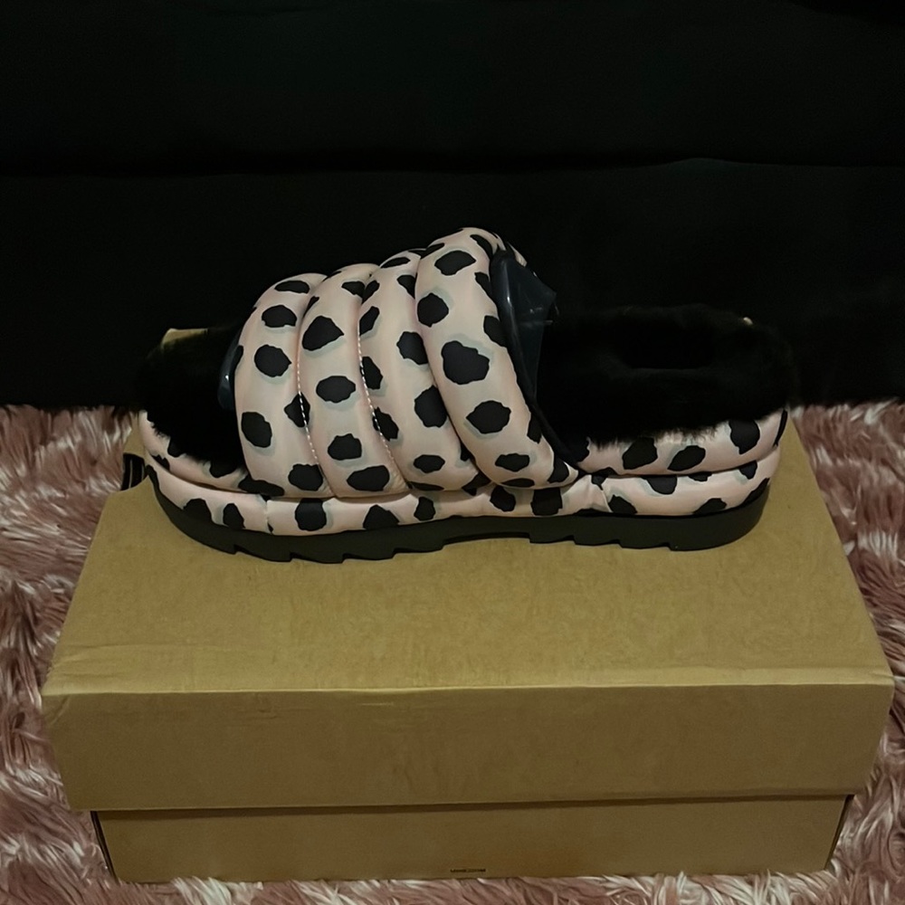 Ugg Maxi slide cheetah print